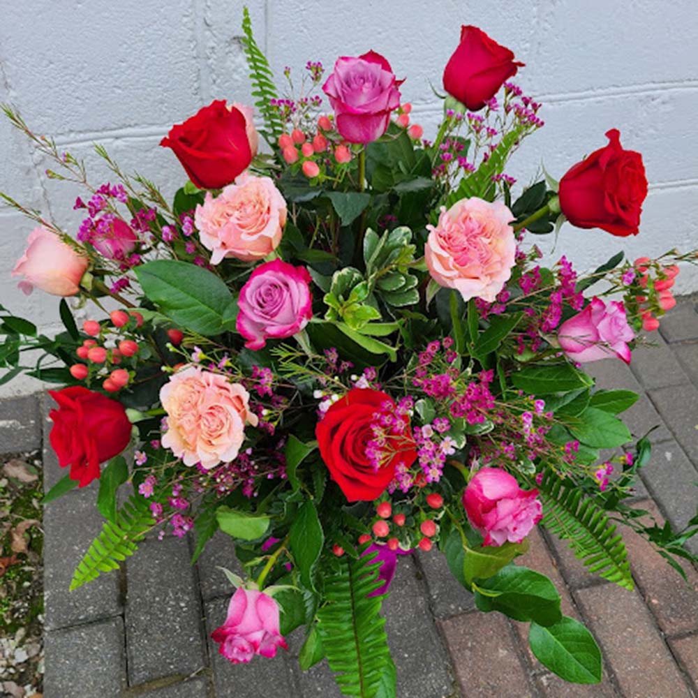 Rose on sale arrangement